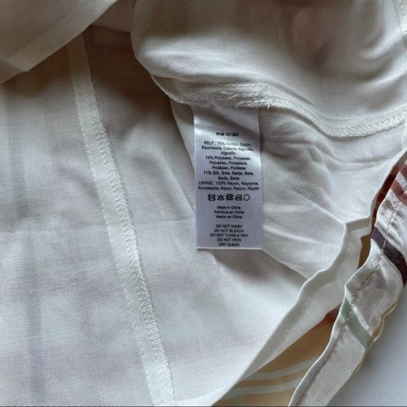 Anthropologie Current Air Polly Ruffled Blouse Lg - Picture 7 of 8